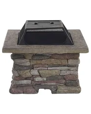 Grill Fire Pit KELUD Concrete Grey_764421