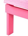 Cadeira de jardín rosa ADIRONDACK_918254