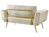 Sofa Bed Boucle Off-White SAARELA_932754