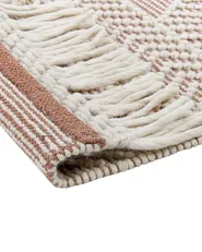Rug KESTEL Brown Beige 160 x 230 cm Wool_855604