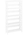 Scaffalatura 4 ripiani in laminato bianco design vintage FOSTER_743915