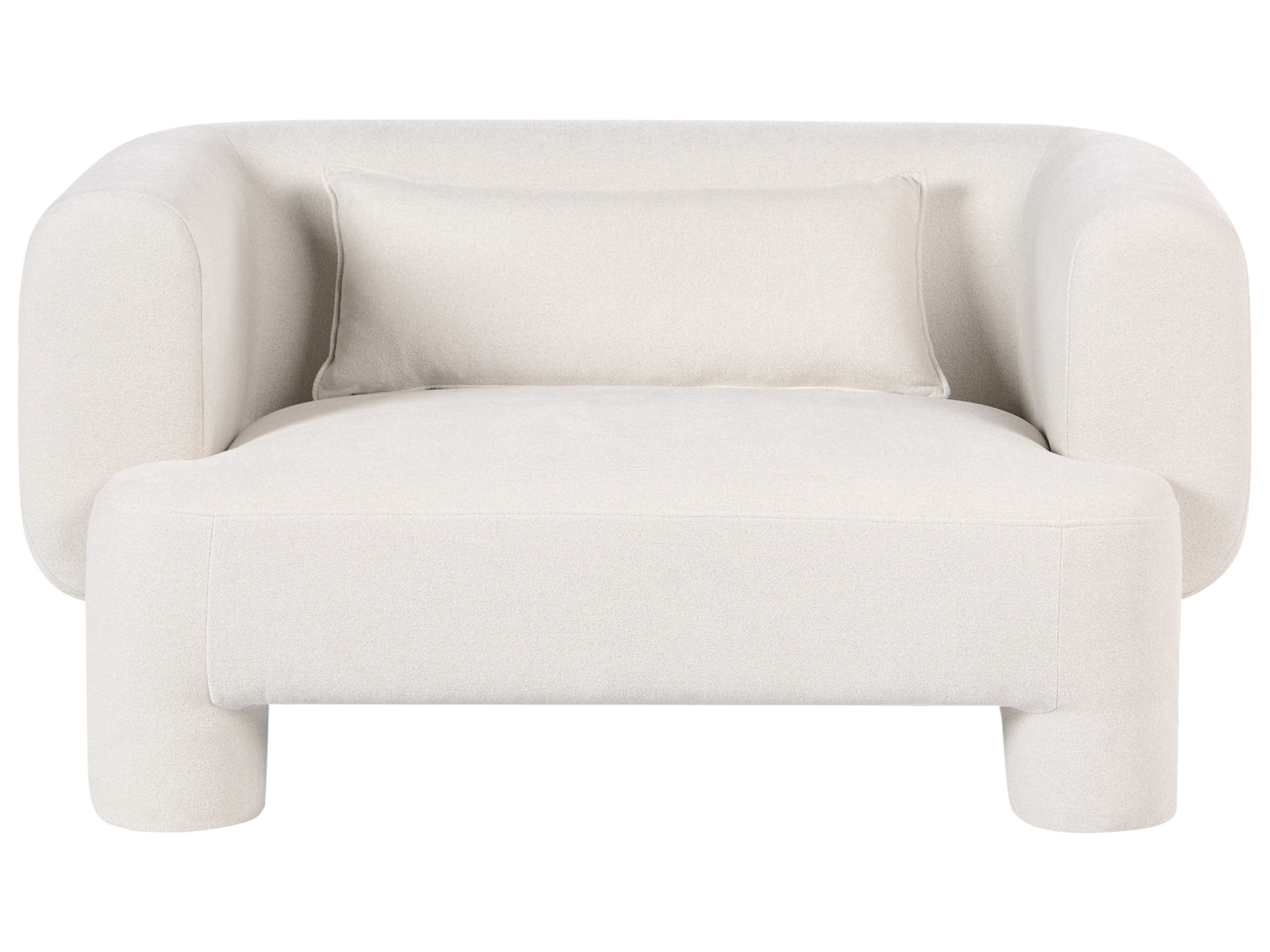 Sofa 2 Seater HOGBO Fabric White_1049994