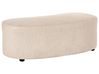 Ottoman AMAL Fabric Beige