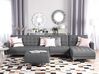 Left Hand Modular Fabric Sofa Grey ABERDEEN_715899