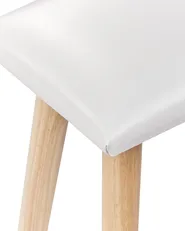 Toeletta con specchio e sgabello DIEPPE LED Bianco_850243