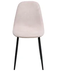 Set of 4 Dining Chairs CRANDALL Fabric Beige_999580