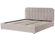 Ottoman Bed CHALLANS Chenille Taupe 180 x 200 cm (EU Super King)_1023090