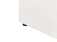 Ottoman Bed CHALLANS Fabric Off-White 140 x 200 cm (EU Double)_1019669