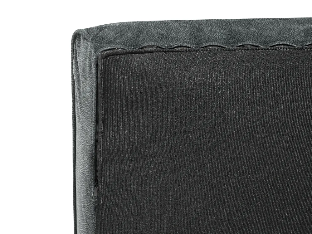 Sofa 2 Seater GAULA Velvet Grey_706278