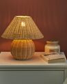 Ratanová stolní lampa přírodní CINDER_891404