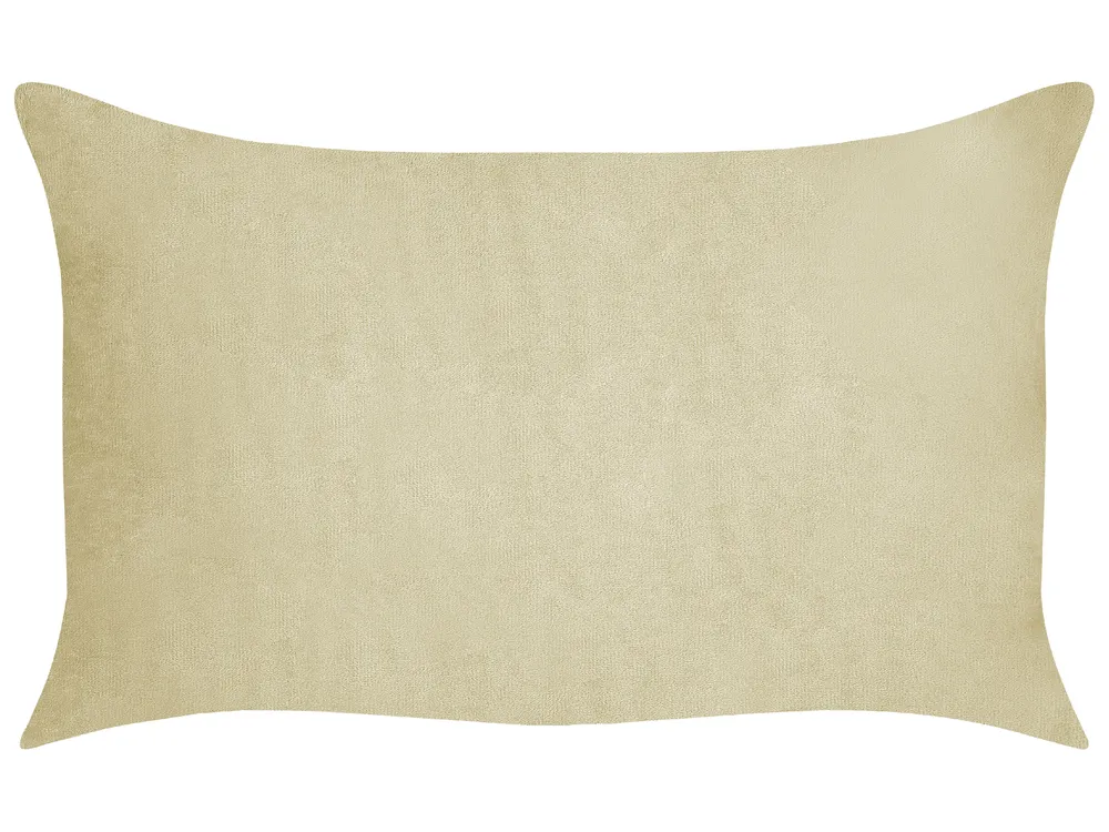 Set van 2 sierkussens MILLET 30 x 50 cm Corduroy Olijfgroen geometrisch patroon_854707