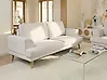Sofa dla 3 osób KILDAL Jasnobeżowy