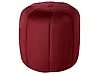 Pouffe SELBY Velvet Dark Red