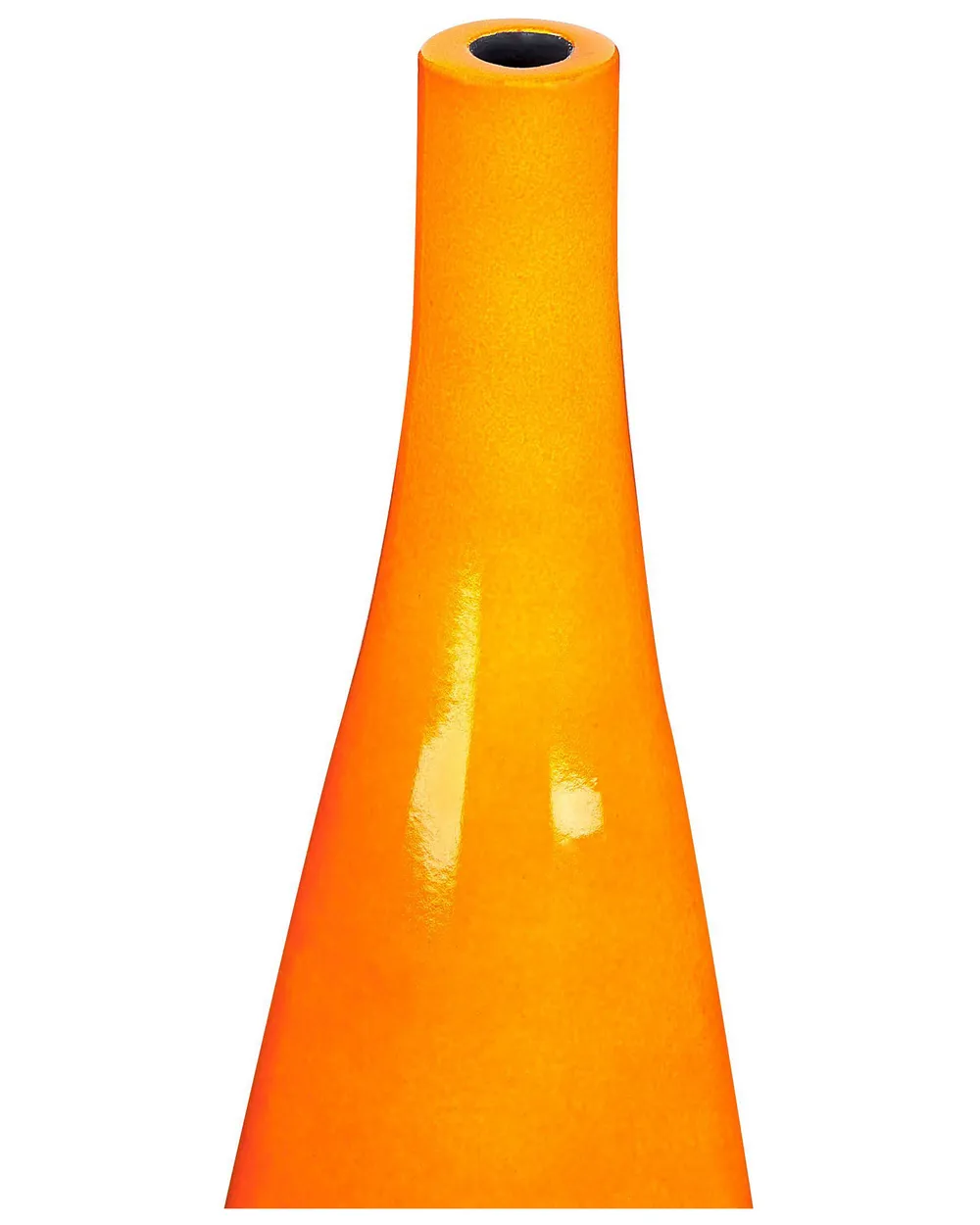 Vaso di terracotta alto arancione forma rotonda 37 cm Terrasa Vaso di terracotta alto arancione forma rotonda 37 cm Terrasa