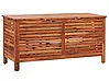 Skrzynia ogrodowa RIVIERA 130 cm 48 cm Drewno akacjowe Brązowy