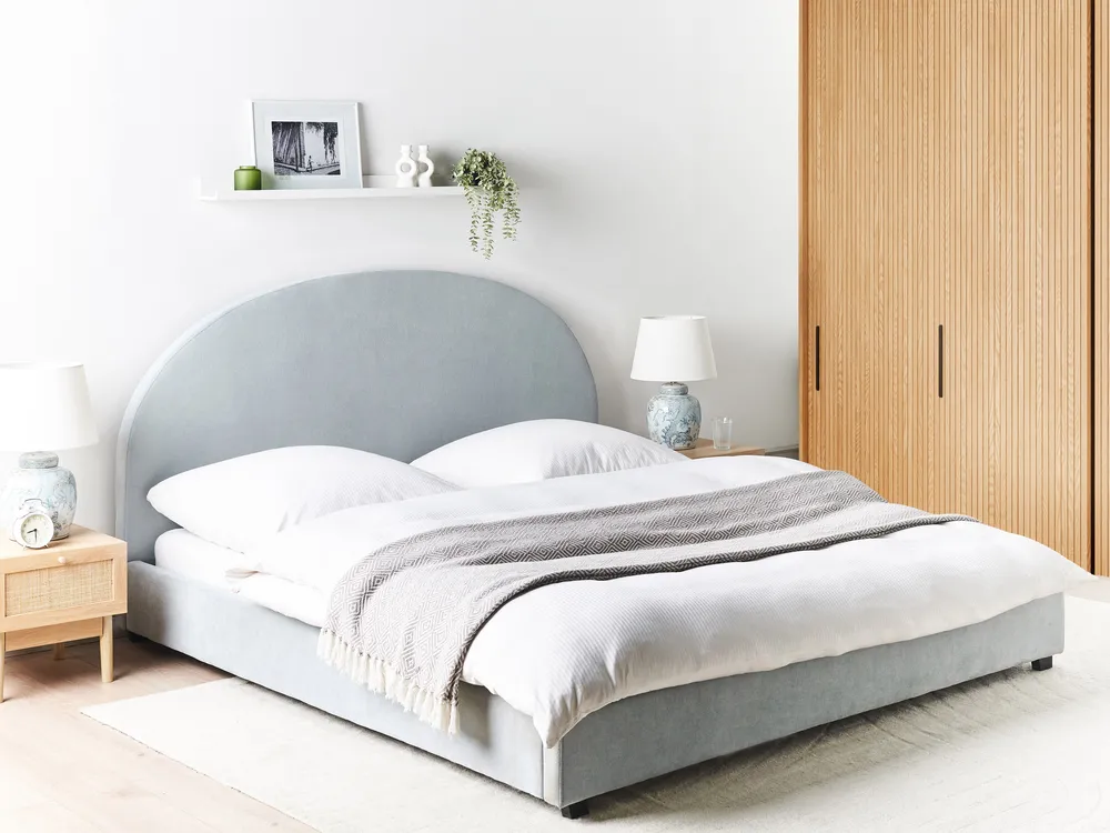Waterbed Fabric VAUCLUSE 180 x 200 cm (EU Super King) Light Blue