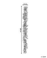 Świąteczna girlanda LED WHITEHORN 270 cm Ciemnozielony_881157