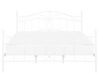 Metal EU Super King Size Bed White ANTLIA_806753