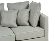 Sofa 3 Seater FENSTAD Fabric Light Grey_897657