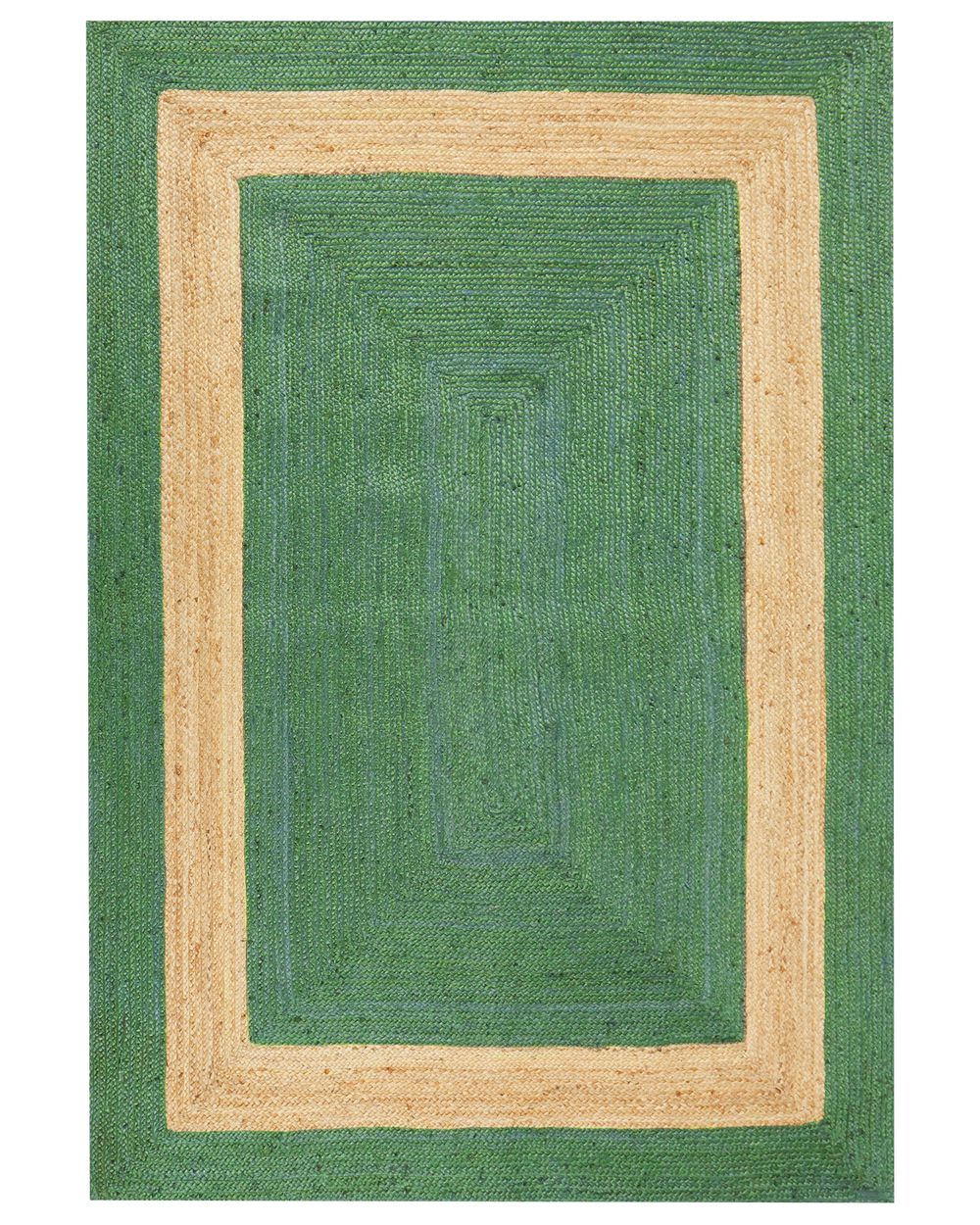 Rug KARAKUYU Green 160 x 230 cm Jute