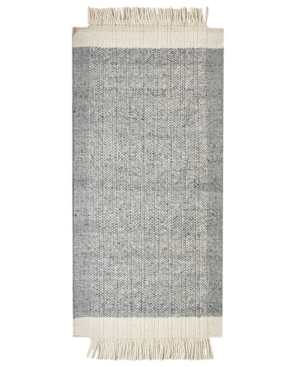 Teppich TATLISU Grau 80 x 150 cm Wolle