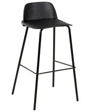Set di 4 sedie alte MORA Nero_876344