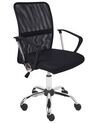 Cadeira de escritório em tecido preto BEST_920055