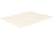 Bett mit Lattenrost WIZERNES 140 x 200 cm Helle Eiche_1059218