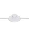 Stehlampe Metall creme 154 cm Trommelform LOURENS_930151