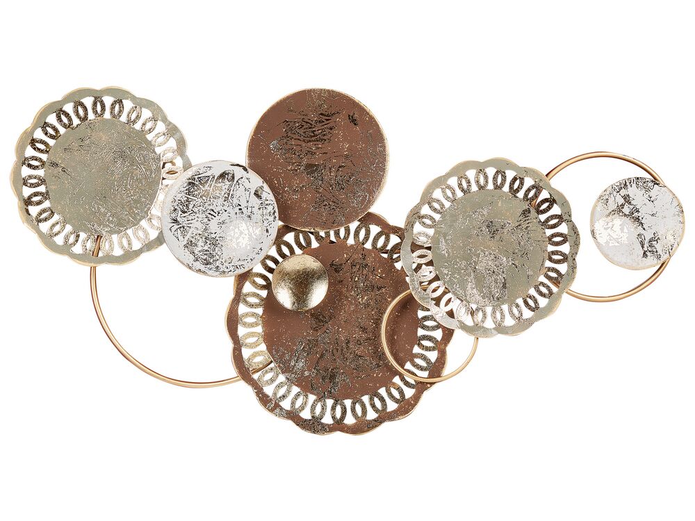 Wall Decor PLUTONIUM Metal 48 cm Multicolour