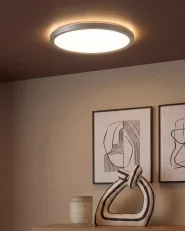 Lampadario a LED VELORA con telecomando con dimmer Argento_1131644