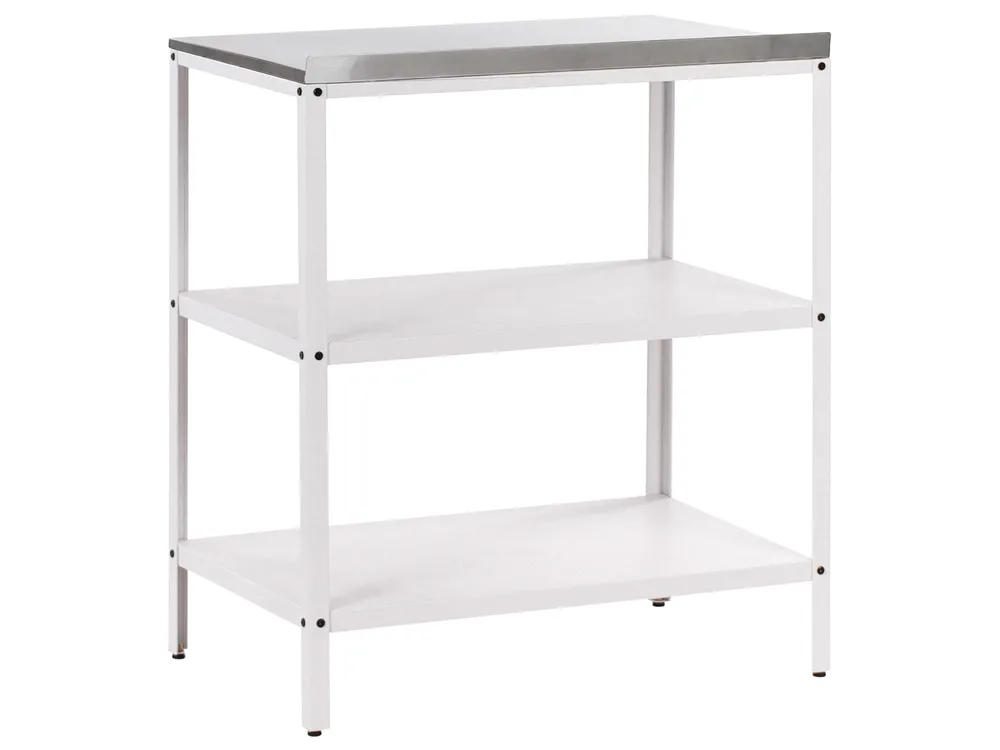Set da 3 per cucina da esterno VILAMA Bianco Metallo_976978
