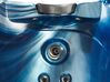 Boblebad/massasjebad i blå 210 x 210 cm TULAROSA_818710
