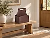 Basket URUK Faux Leather Brown