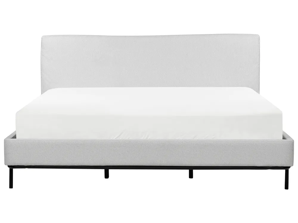 Bed Fabric CORIO 180 x 200 cm (EU Super King) Light Grey_903212