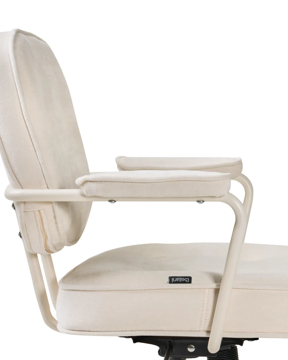 Desk Chair PARAMUS Fabric Off-White_1007095