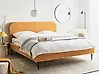 Bed Corduroy FLAYAT 180 x 200 cm (EU Super King) Orange