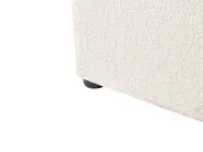 Ottoman Bed MONTLAUR Boucle White 160 x 200 cm (EU King Size)_958495
