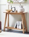 Tavolo console legno chiaro 90 x 40 cm TULARE_823429