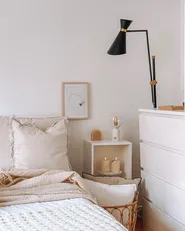 Bedspread BERE Cotton 150 x 200 cm Off-White_978891