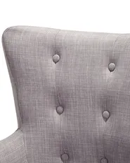 Poltrona ANGEN Tessuto Grigio chiaro_802391