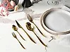 Besteckset 30-teilig FARFALLE Gold