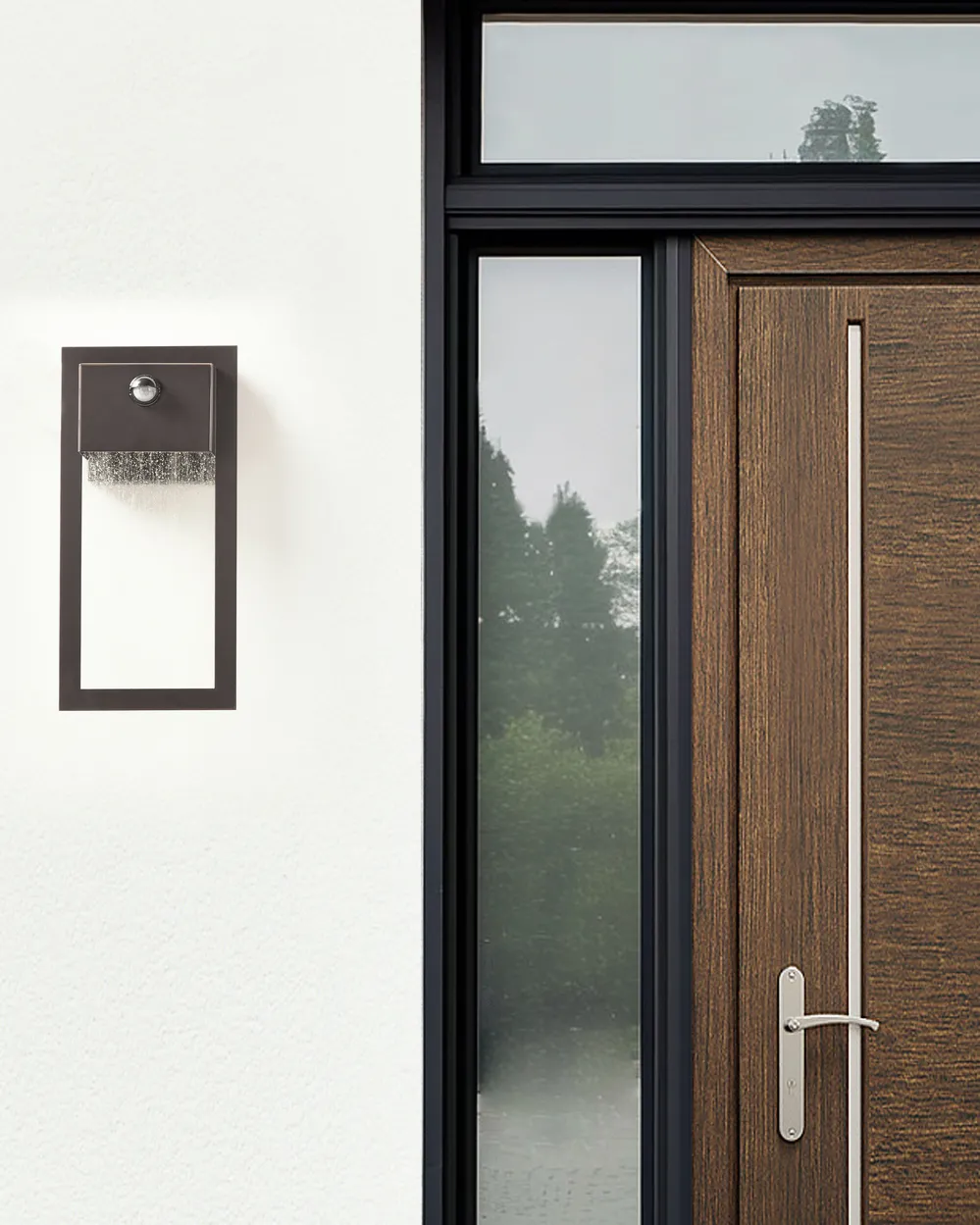 Applique a LED per esterni ELLIOT con sensore di movimento Nero_870394