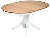 Extending Dining Table AKRON Light Ash Wood 106/150 cm 106 cm Wood