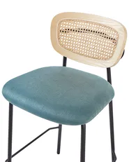 Set di 2 sedie alte MAYETTA Rattan Foglia di tè_931900