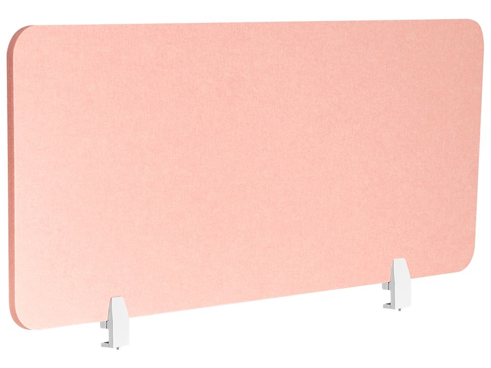 Asztali térelválasztó SPLIT 160 x 50 cm Barackrózsaszín