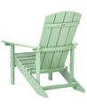 Cadeira de jardim verde clara ADIRONDACK_918267