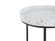 Set of 3 Side Tables TEXON Black_791130