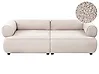 Sofa 3 Seater SALLA Boucle Beige