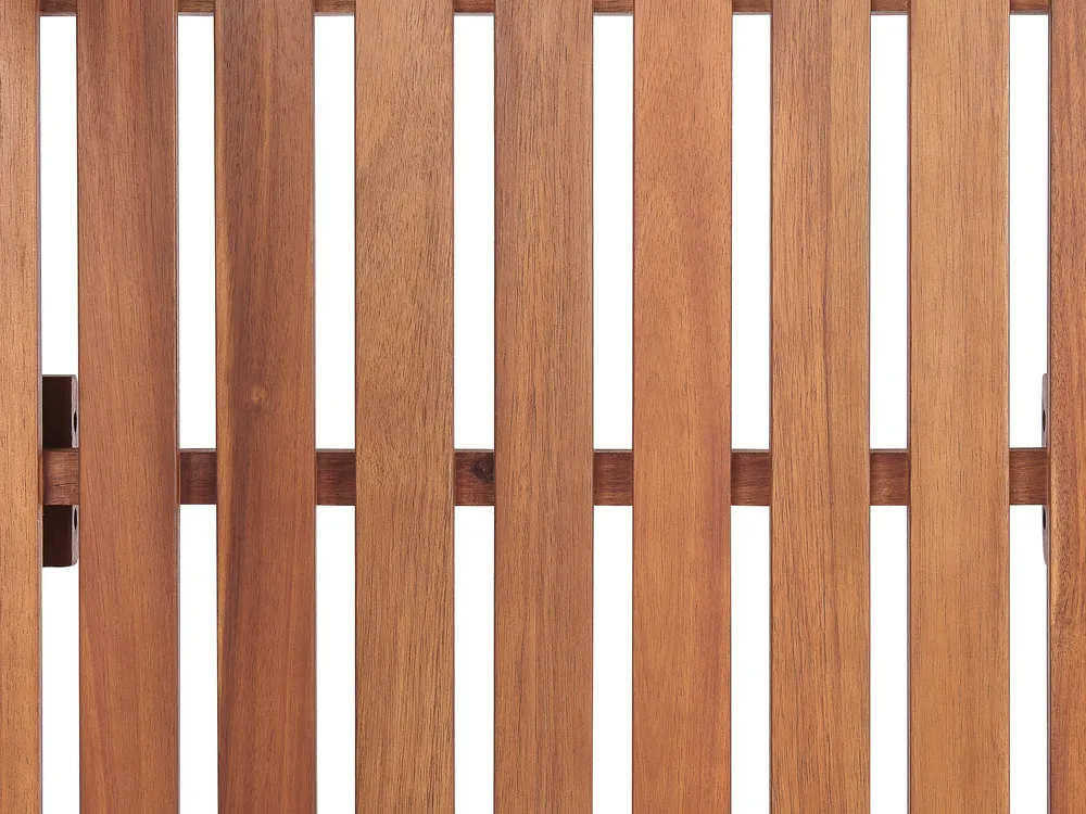 Balcony Dining Set 4 Seater TREIA Acacia Wood Brown_811892